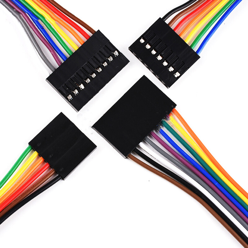 Jump Wire Female To Female Jumper Breadboard Cable Lead 10-50cm 1-10pin