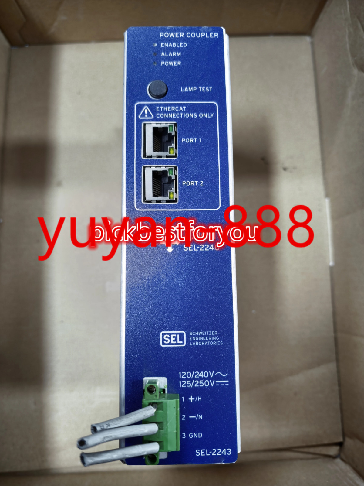 🔥1PC 100% test SEL AXION SEL-2240/SEL-2243 P/N 224311X0 by DHL/Fedex P2718D YL