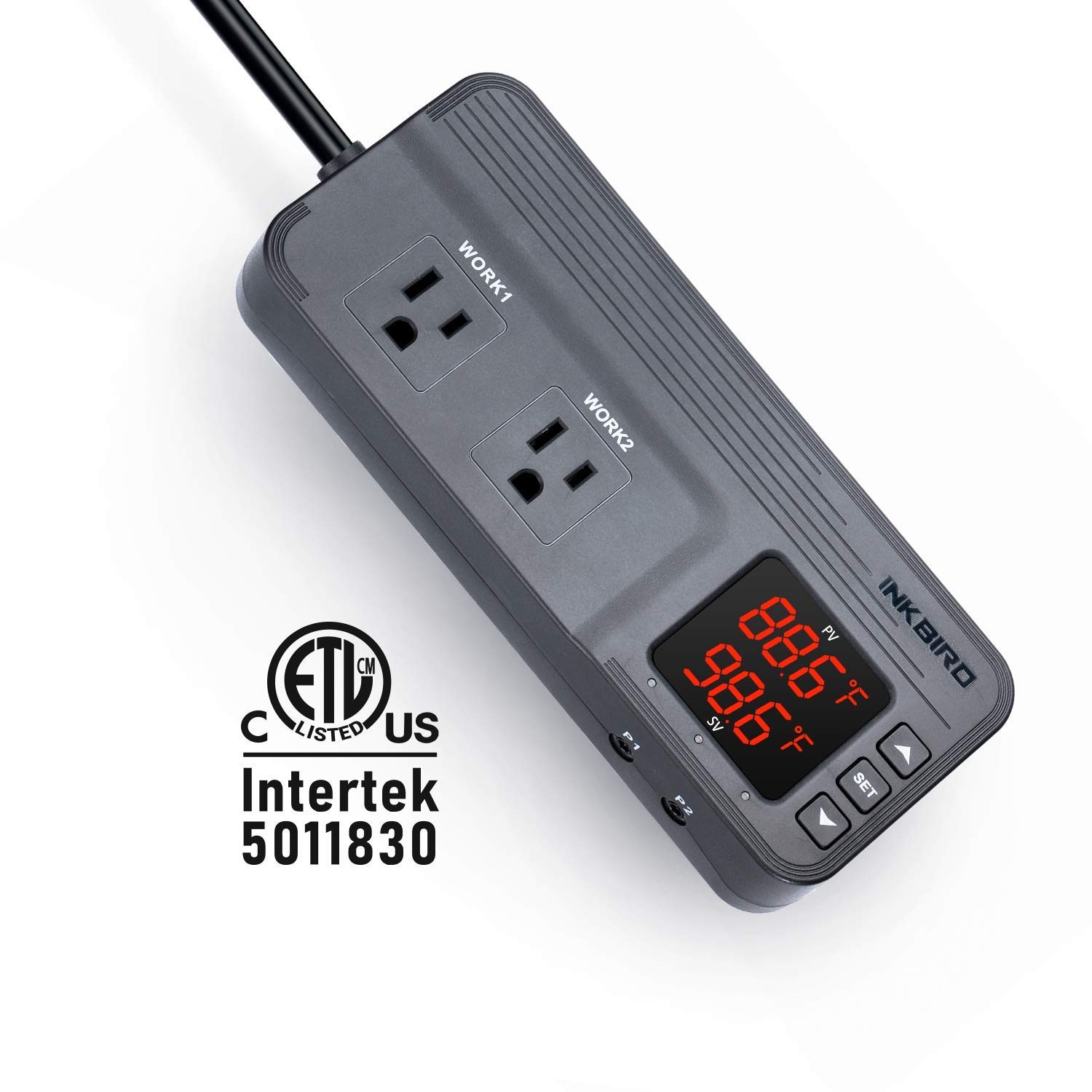 Inkbird Temperature and Humidity Controller ITC-608T Pre-Wired Dual Stage
