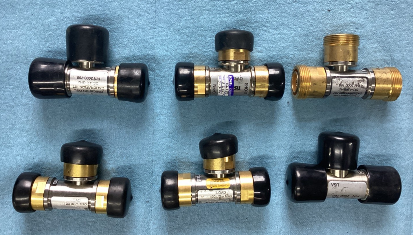 Lot of 6 Anritsu 2000-768 Precision 7/16 DIN Adapters DC-4 GHz