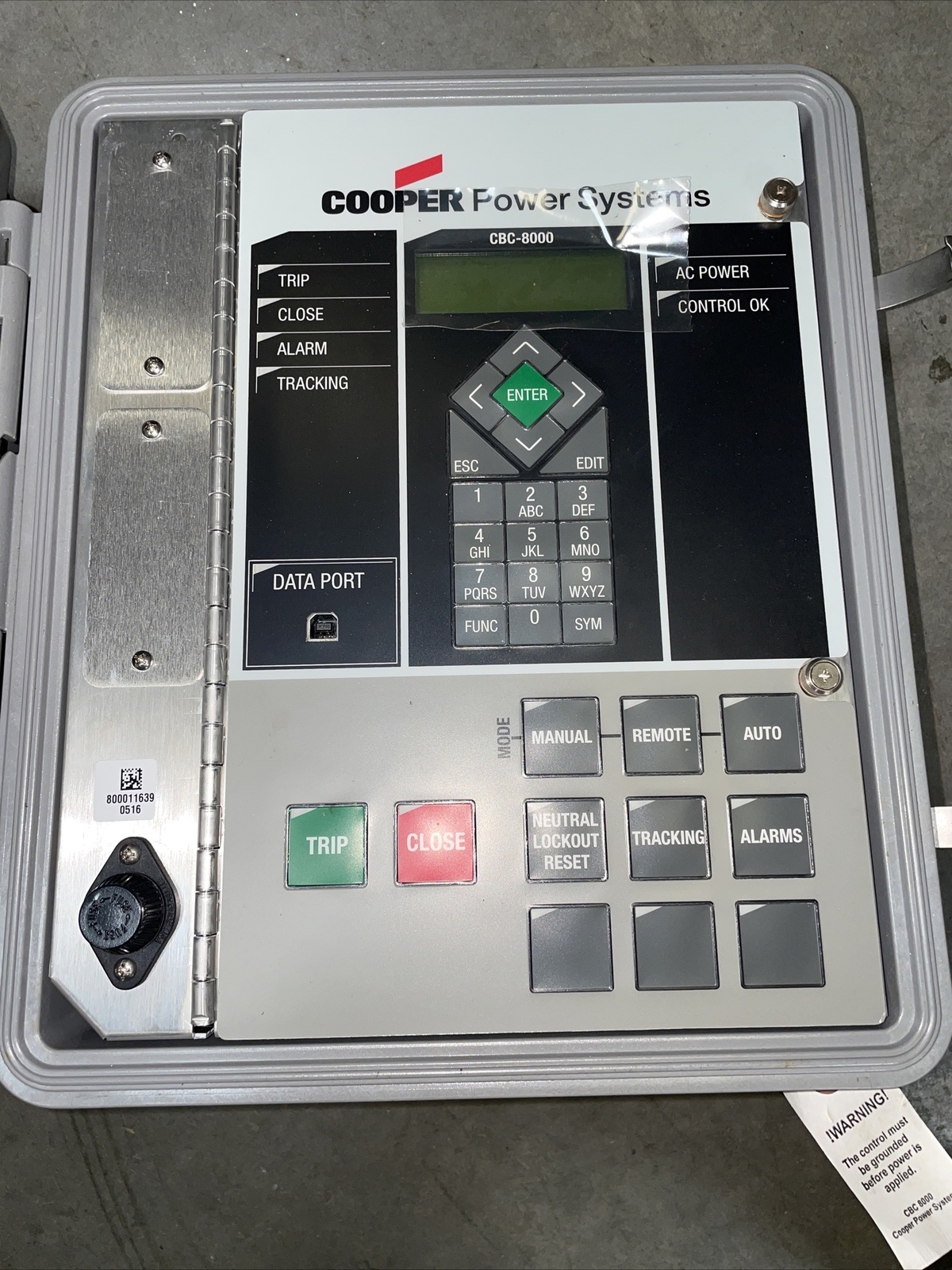 New Cooper Power Systems CBC-8000 Capacitor Bank Control @1A