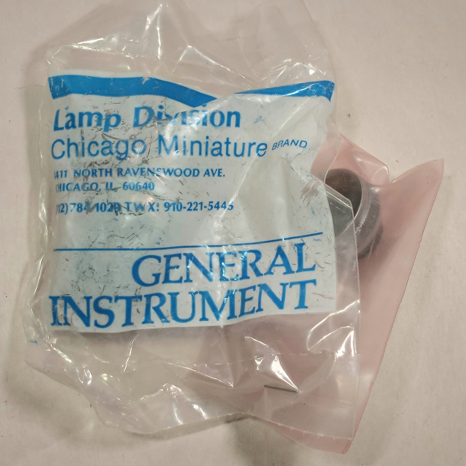 Vtg Drake SMLW 5796-523 Lamp Holder 75W-125V General Instrument GreenLight Cover