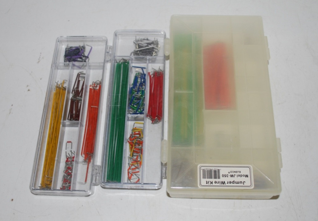 Electronics Jumper Wire Kit Lot – U‑Shape Solderless Breadboard Wires