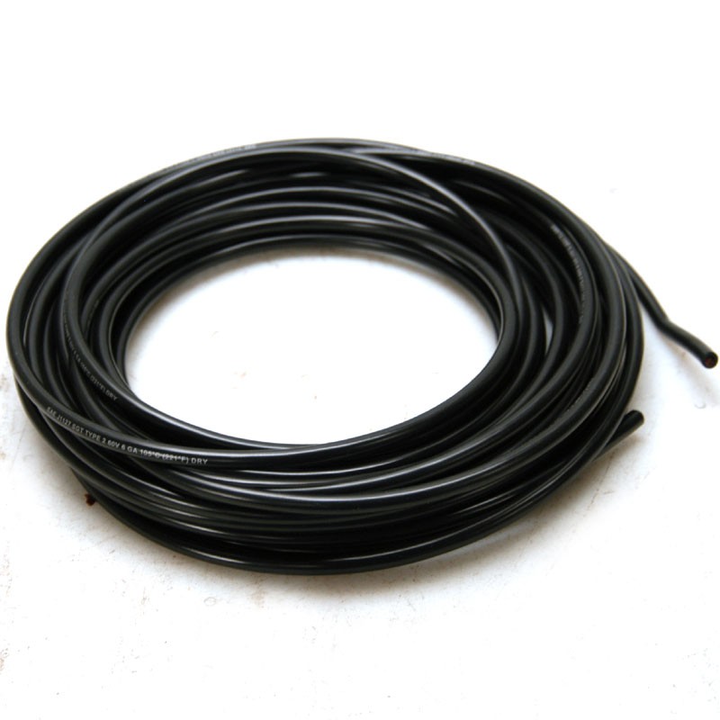 NEW 50′ Starter Cable 6 AWG J1127 SGT Type 2 60 Volt Battery Cable