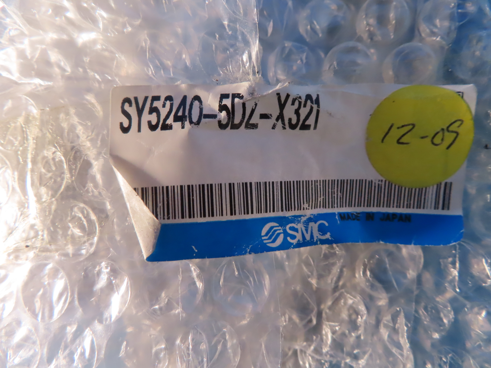 SMC SY5240-5DZ-X321 SOLENOID VALVE 1YEAR WARRANTY