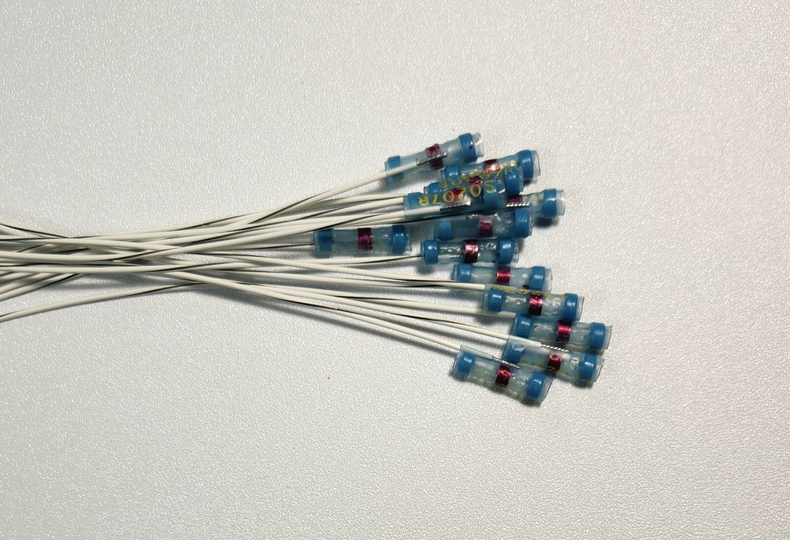 Raychem S02-7-R M83519/2-7 Solder Sleeve Termination With 22 AWG Wire 10pcs