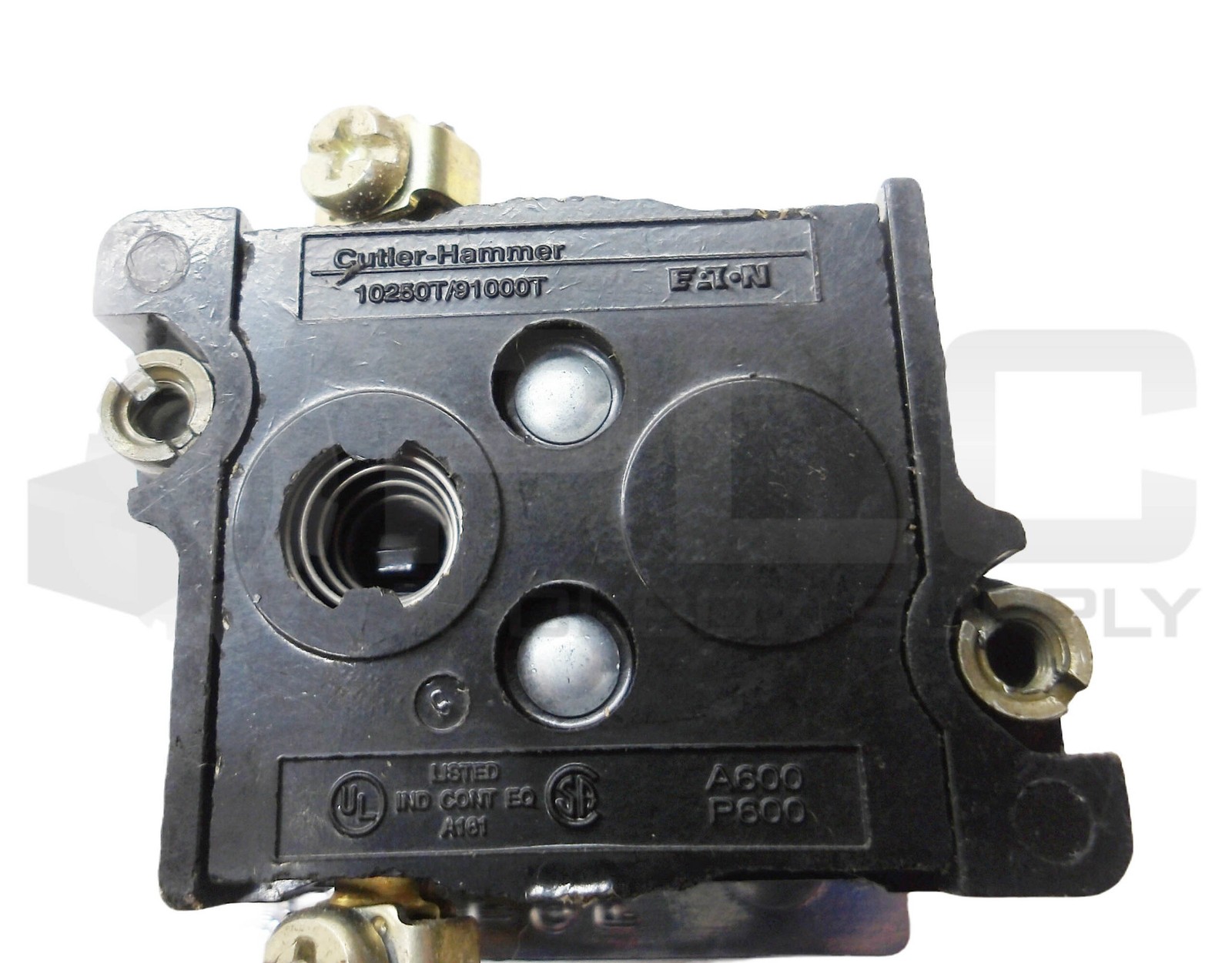 LOT OF 3 EATON CUTLER HAMMER 10250T/91000T PUSH BUTTON BLACK