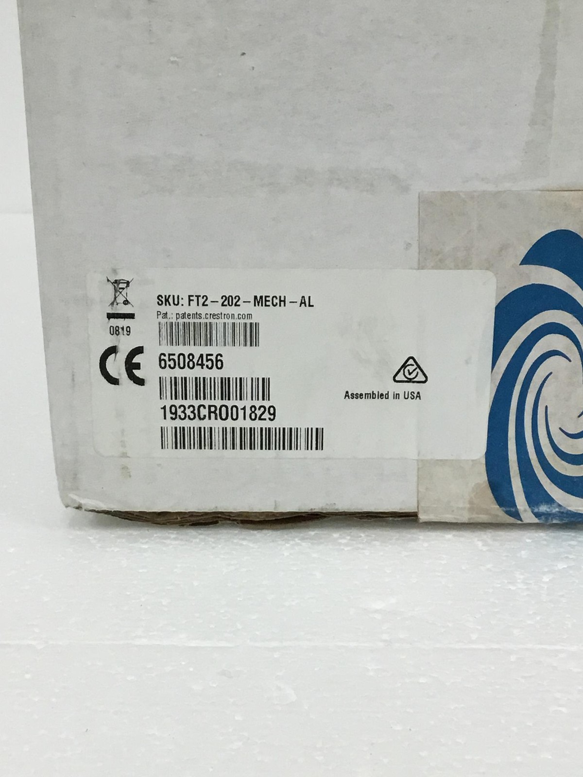 6xNEW CRESTRON FT-202-MECH-AL Cable Management System Various Modules FREESHIP