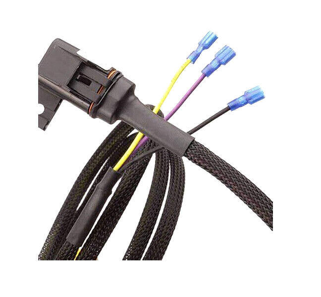 50 FT. 1 1/2″ Black Expandable Wire Cable Sleeving Sheathing Braided Loom Tubing