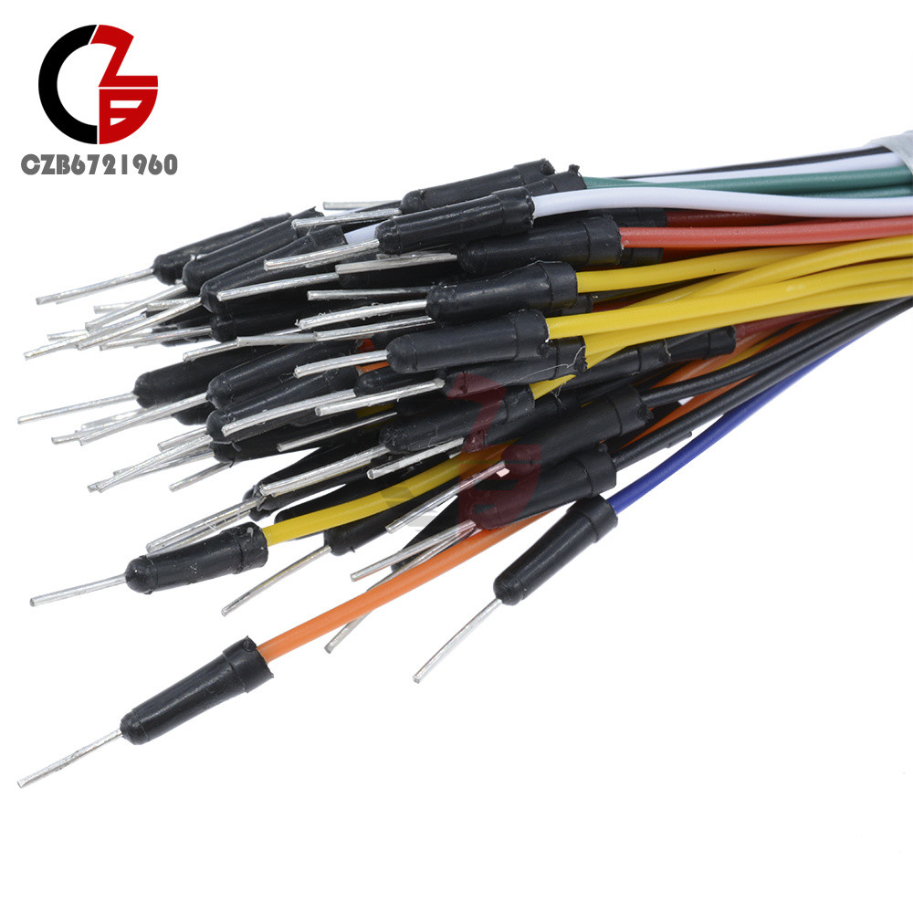 1/2/5/10PCS 65pcs Male to Male Flexible Solderless Breadboard Jumper Cable Wires