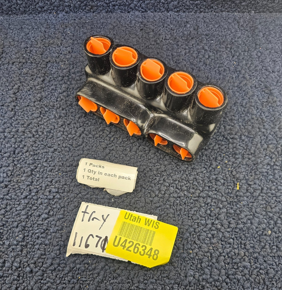 ABB THOMAS & BETTS AMTD250105 5-Port Insulated Aluminum Multitap Connector 600V