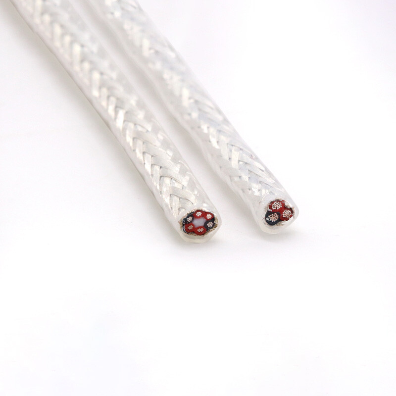 PTFE Cable Wire 2/3/4/6 Core High Temp Shielding Silver Plated Copper Wire Cable