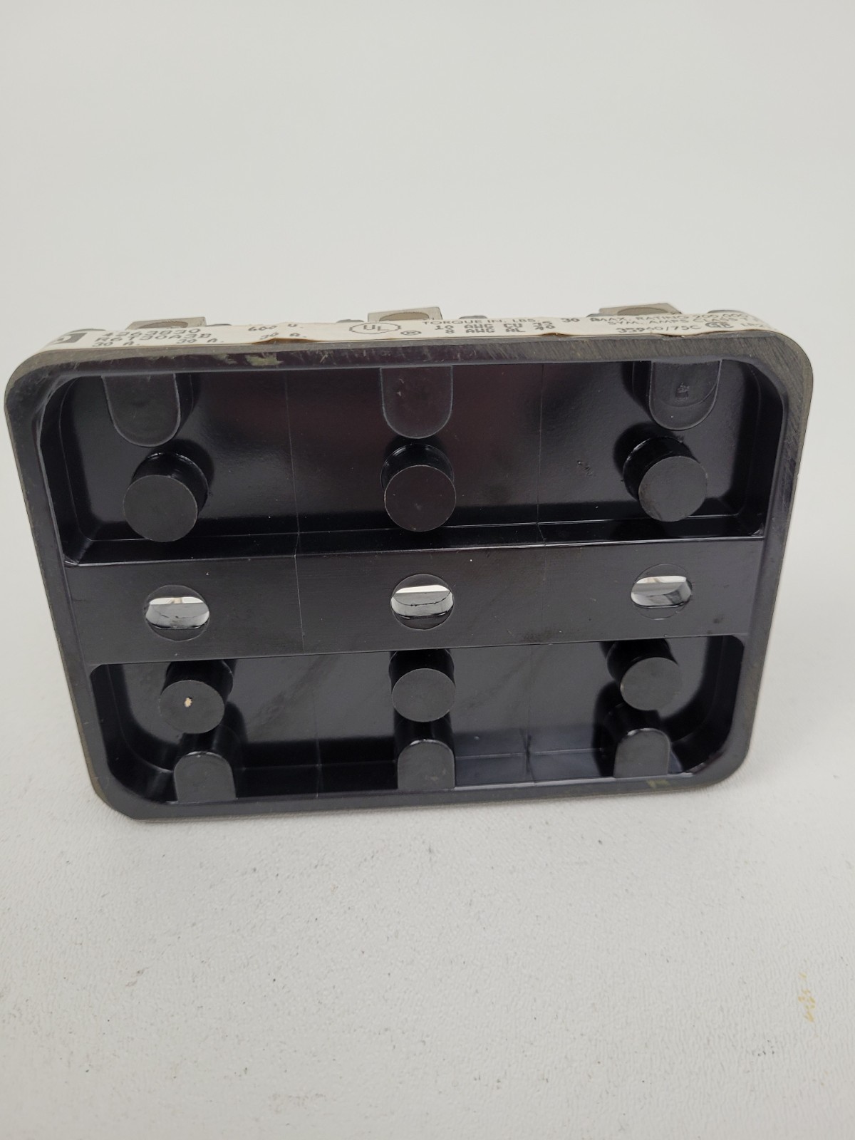Lot of 2- R6T30A3B Marathon 30A 600V 3 Pole Class T Fuse Holder -Next Day Option