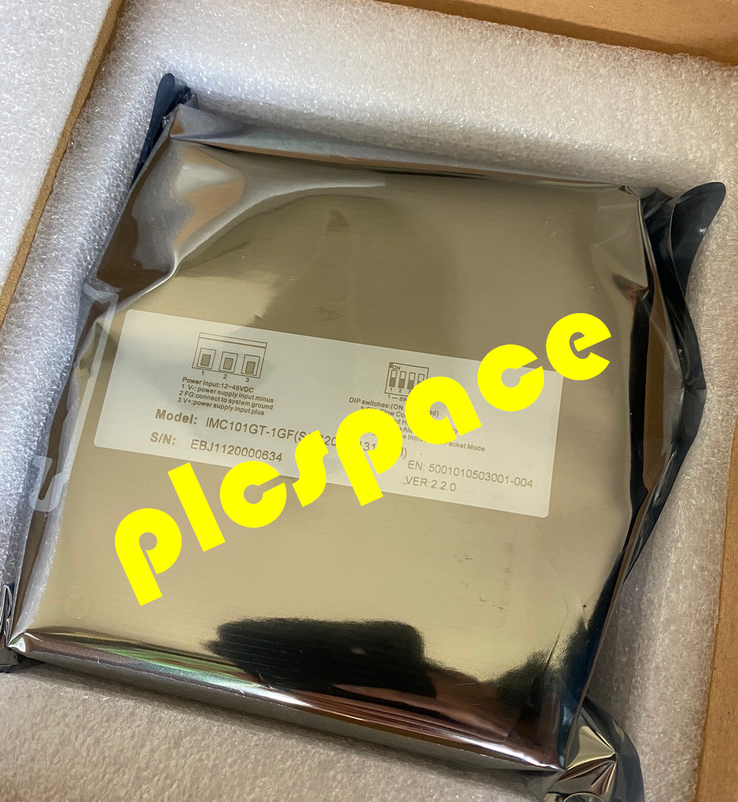 IMC101GT-1GF brand new Industrial Fiber Optic Transceiver Express DHL or FedEx