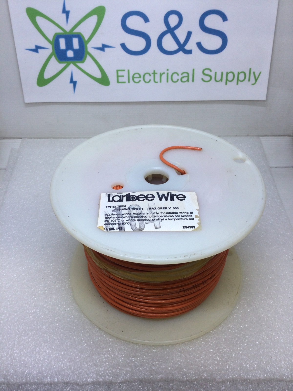 Laribee Wire 16 AWG Stranded TFFN Wire 600 Volt Gasoline and Oil Resistant 500′