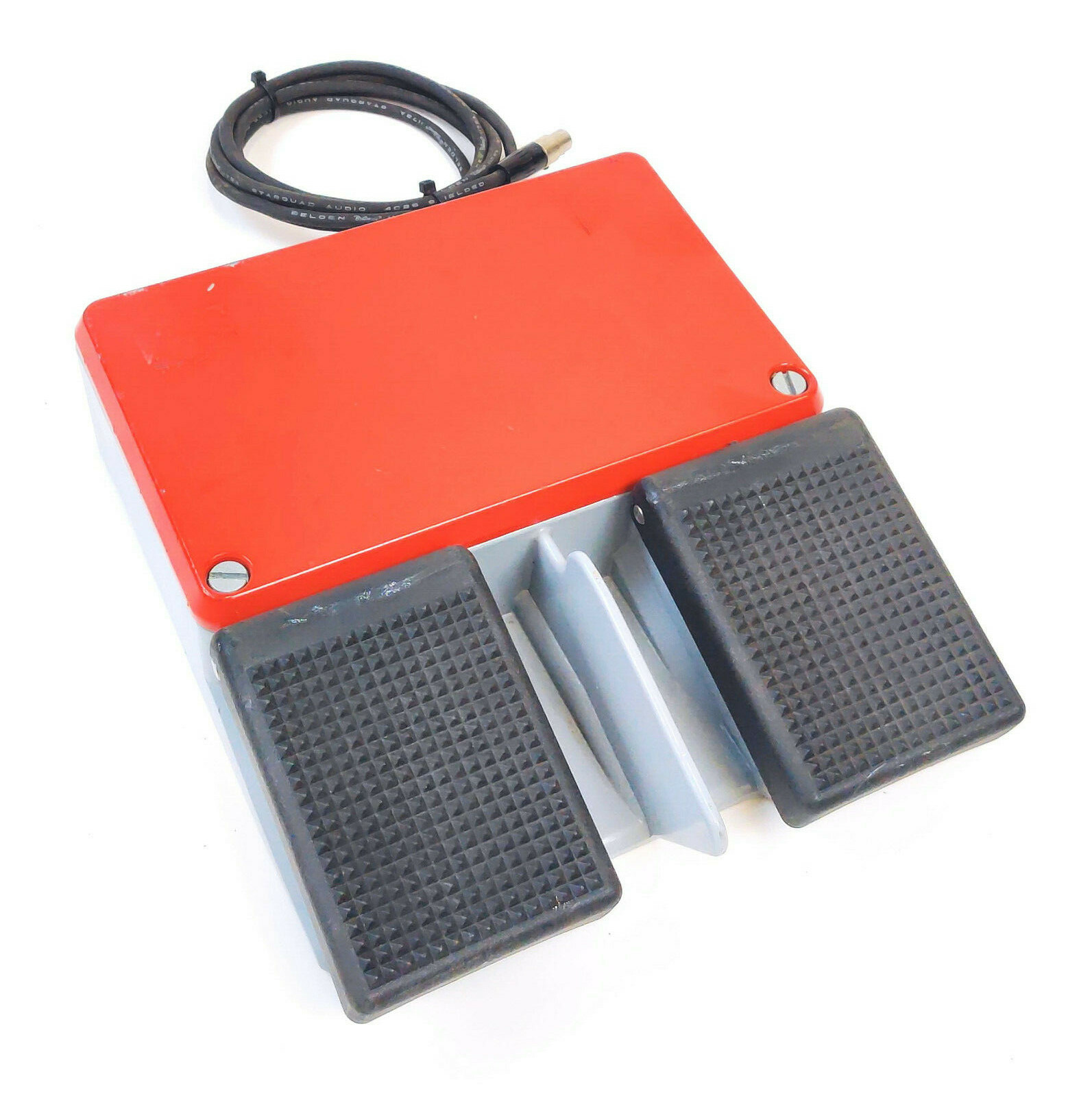 Altech FS2 U1/U1 51.201R Heavy duty Two Pedal Foot Switch w/ Aluminum Cover
