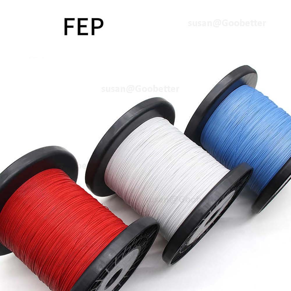 PTFE Cable Wire 26 28 30 32 34 36 40 AWG Flexible Tinned Copper Stranded UL10064