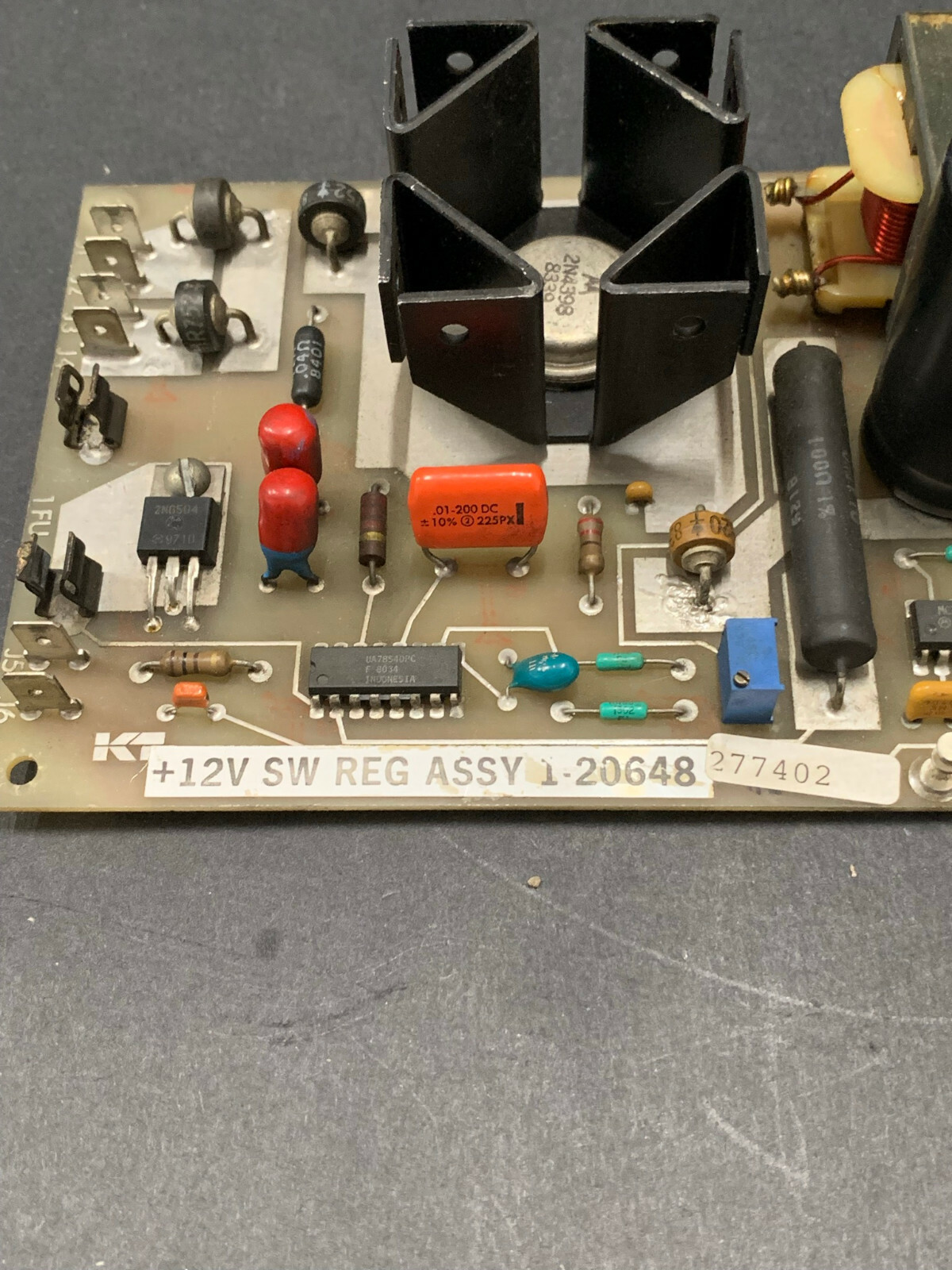 Kearney Trecker 12V SW Reg Assembly Board 1-20648 Board – 30 Day Warranty
