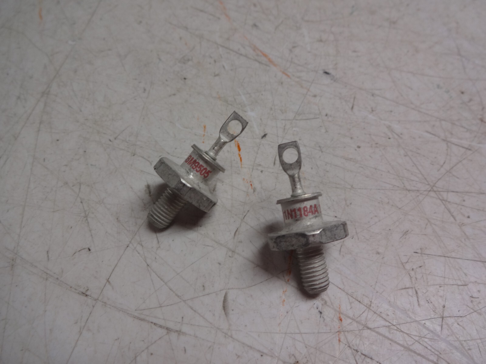 Lot Of 2 Motorola 1n1184a Diode Rectifier