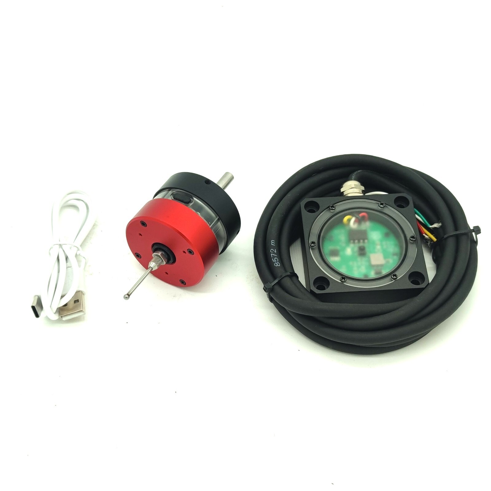 Wireless Touch Probe for Tool Z-zero Calibration M4 D3*30 Agate Ball