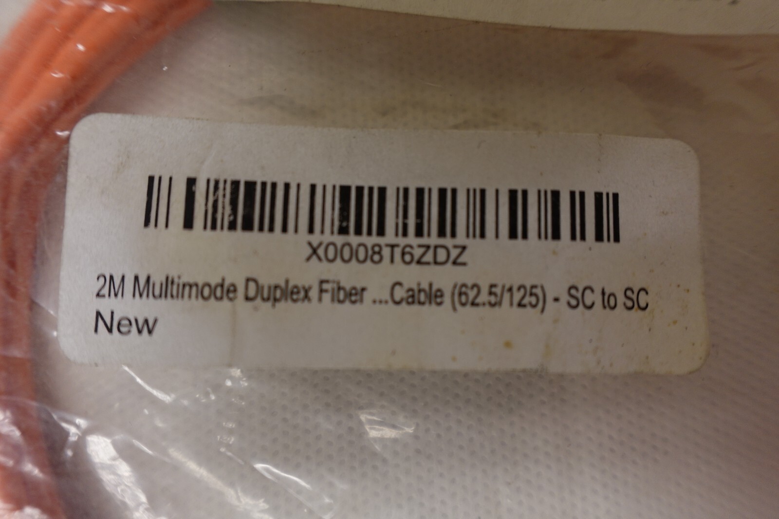 Unbranded – 2 Meter MultiMode Duplex Fiber Optic Cable – FCD6ASCD / X0008T6ZDZ