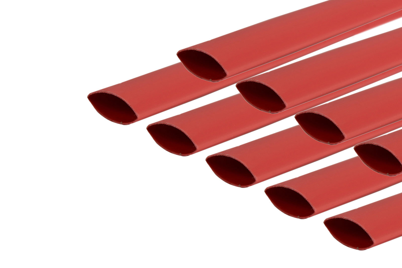 9 Lot TEMCo 1/2″ Marine Heat Shrink Tube 3:1 Adhesive Glue Lined 12″ long RED