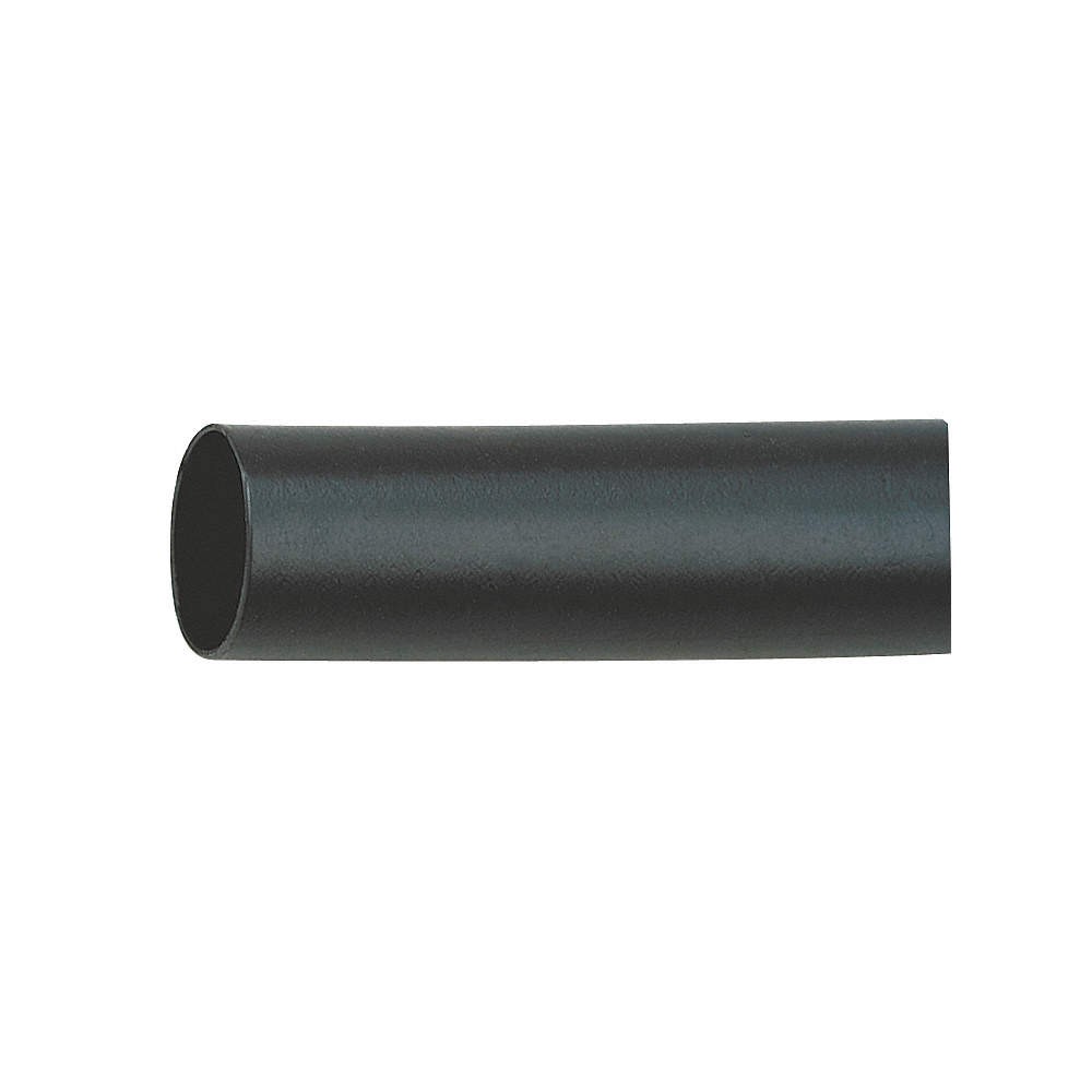 INSULTAB HS-614 3/16 Blk 6 Shrink Tubing, Food Grade,6 in,Blk,PK5 4WMR3