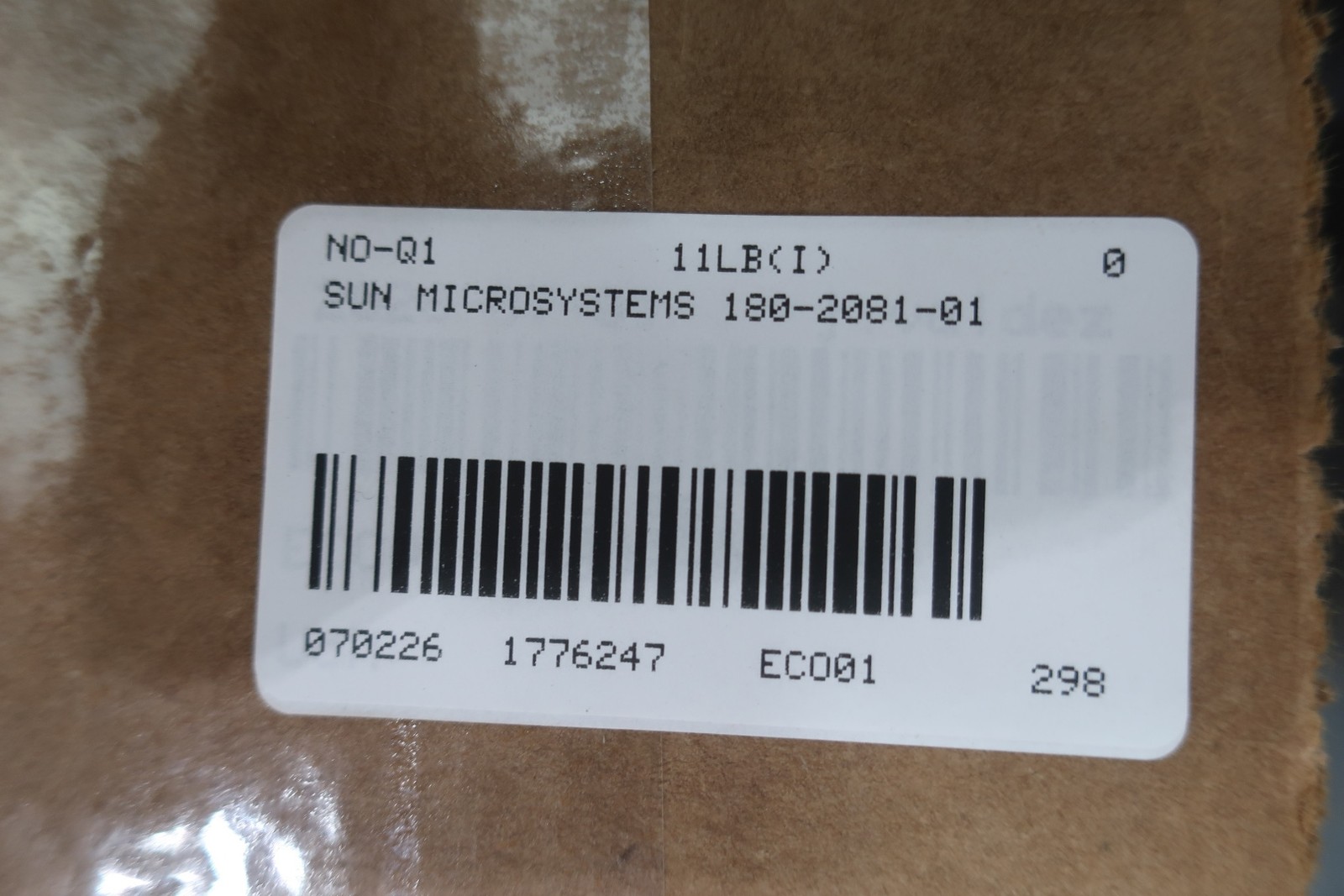 Sun Microsystems P-7K-254013-MSHA-TF 180-2081-01 Cable 12ft