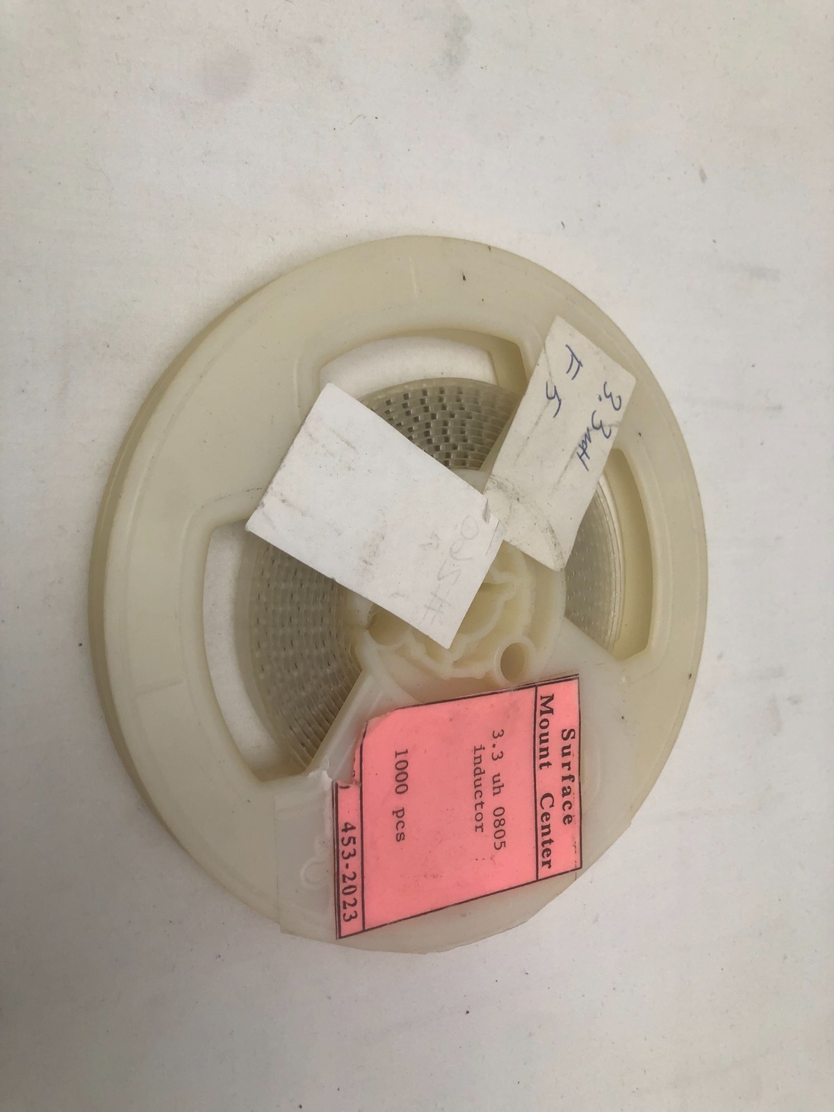 Surface Mount Center 3.3 uH 0805 SMD Inductor Tape Reel 453-2023, Partial Reel