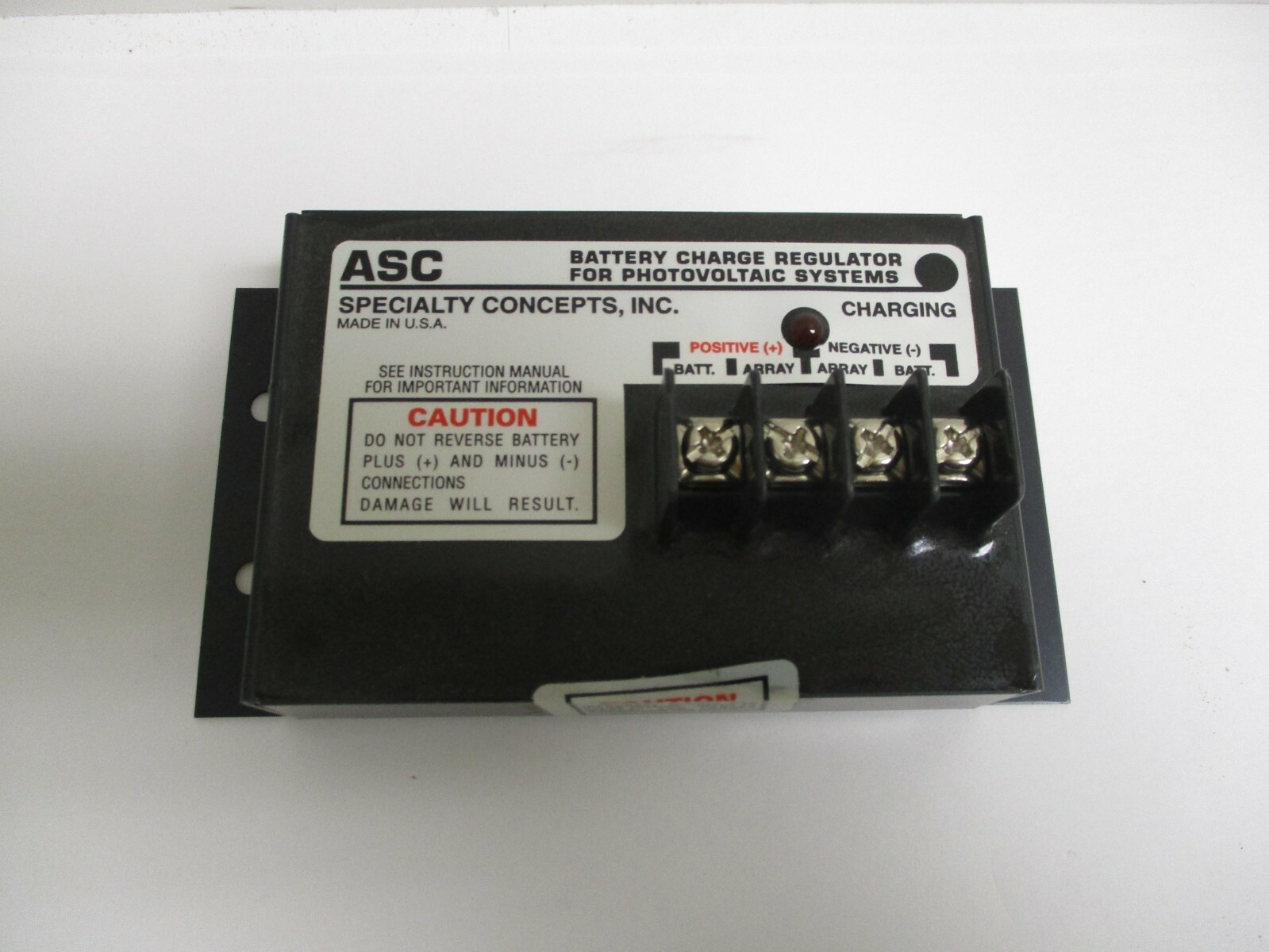 SPECIALTY CONCEPTS INC, ASC 6/4, AUTOMATIC SEQUENCING CHARGER