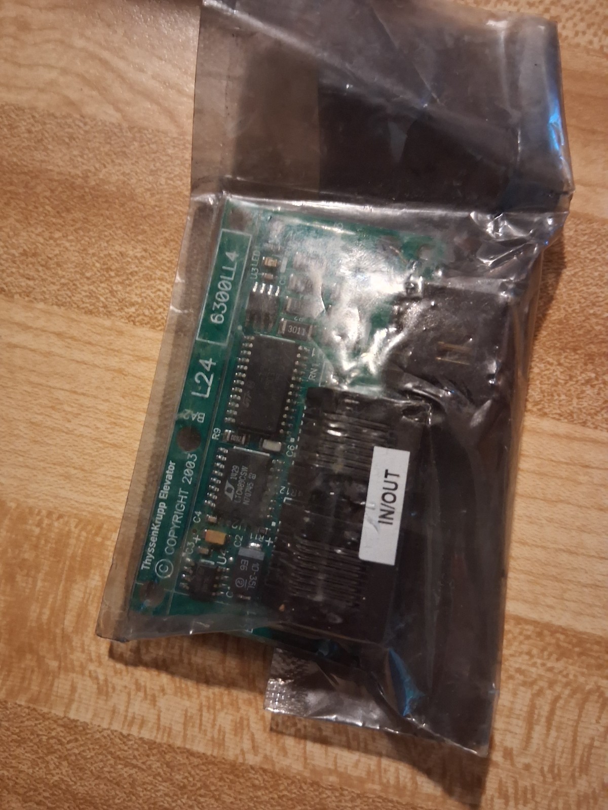 ThyssenKrupp L24 Board for TAC 20 SN 6300LL2, 6300LL3, 6300LL4