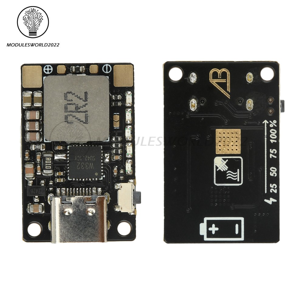 3.7V 18W Li-ion Battery Fast Charging Module Boost Balanced Charge/Discharge