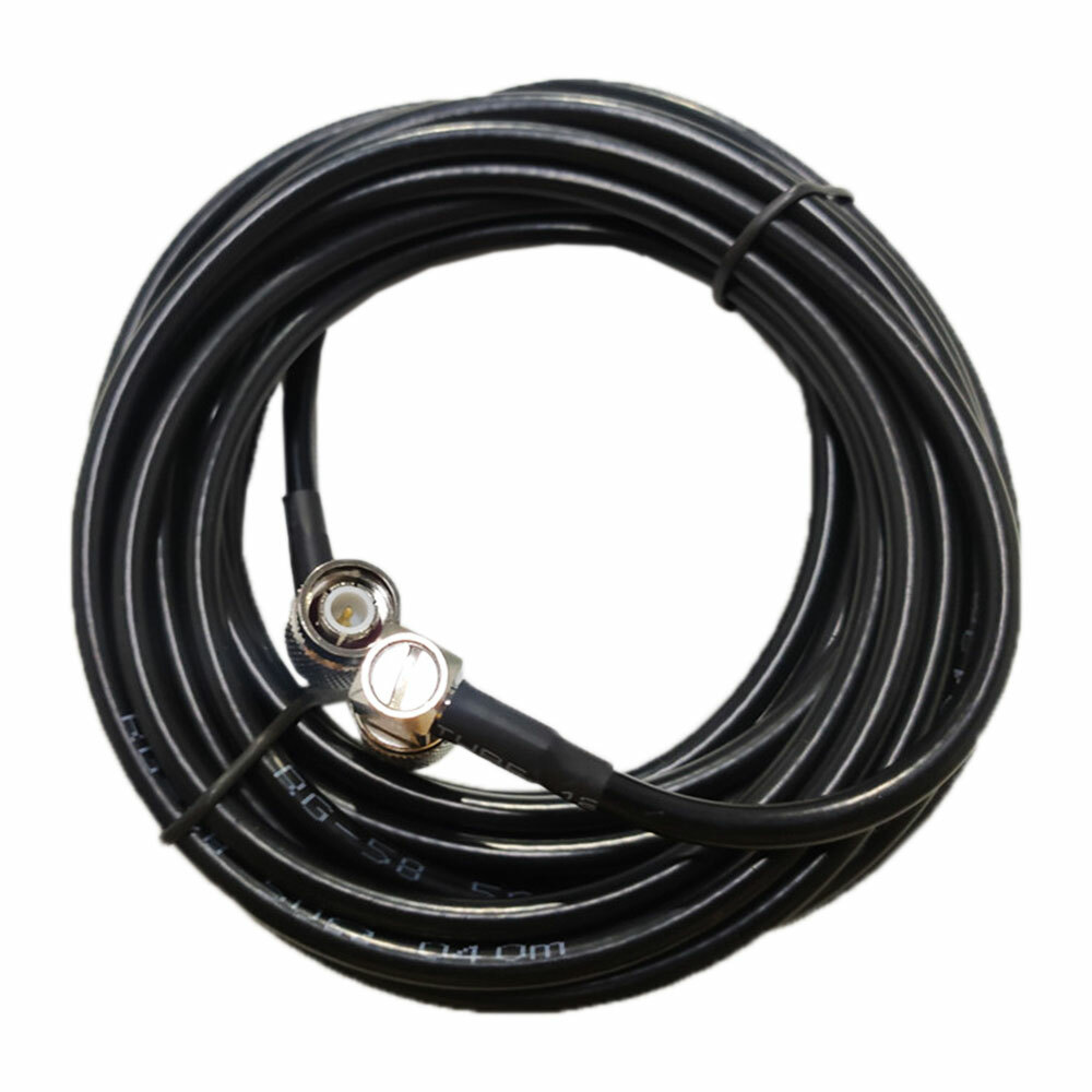 90° Ag Antenna Cable Kit For Trimble GPS EZ-guide FMX 15FT TNC Male to Male
