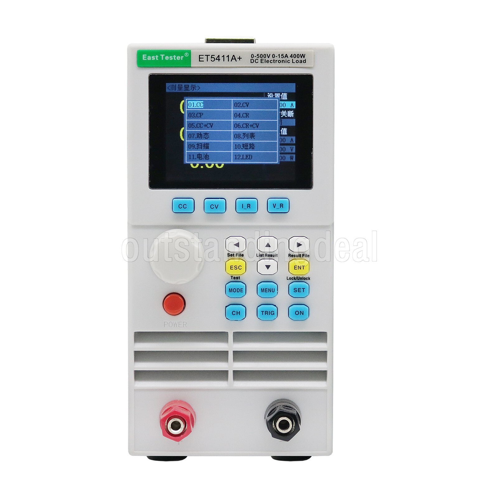 ET5411A+ 500V 15A 400W Programmable Load One-Channel DC Electronic Load