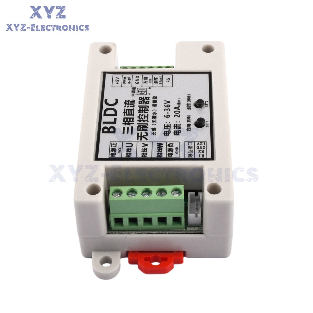 ZS-X14 400W BLDC 3-phase DC Brushless Driver Control Board Motor Controller