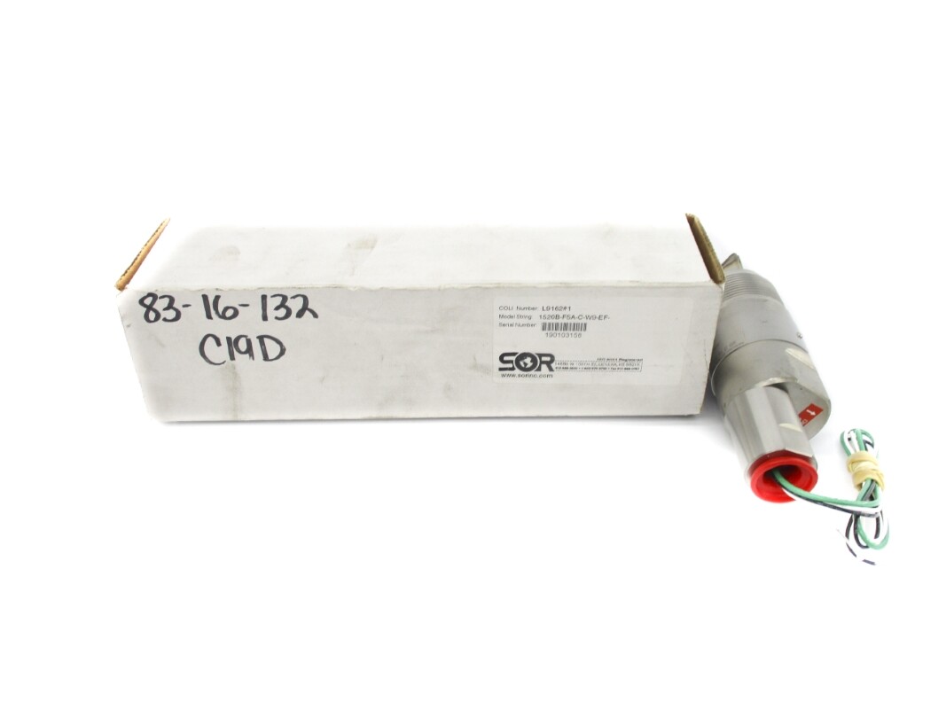 SOR 1520B-F5A-C-W9-EF 110VAC 0.9A 5000PSI 400’F NSMP