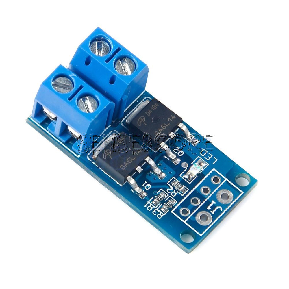 15A 400W MOS FET Trigger Switch Drive Module PWM Regulator Control Panel-