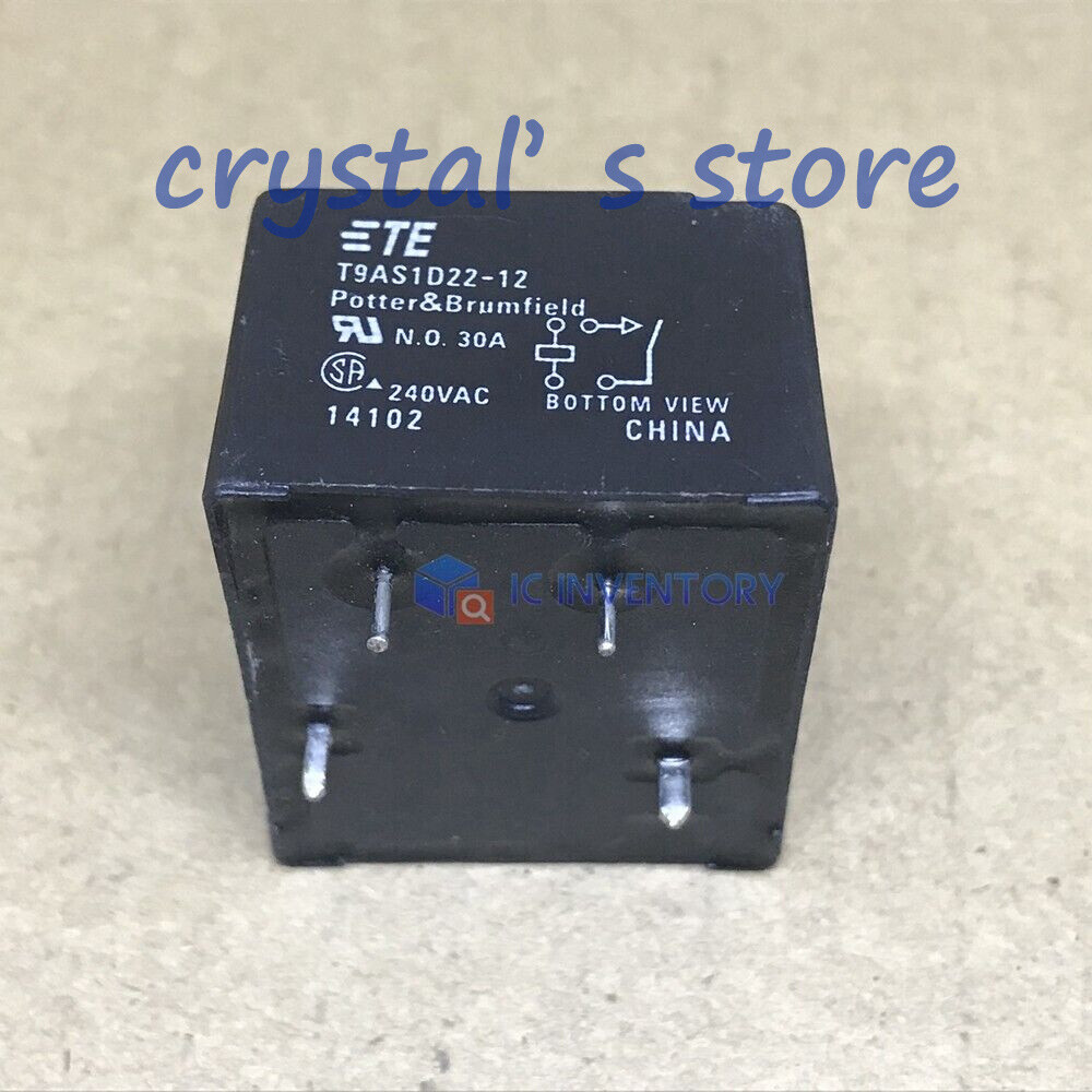 1pcs ORIGINAL T9AS1D22-12 30A 240VAC 30 amps 240 volts TE relay brand new