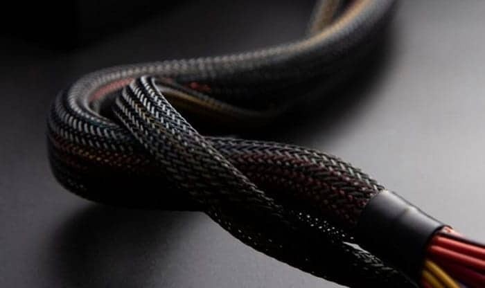 100 FT 1/8″ Black Green Expandable Wire Sleeving Sheathing Braided Loom Tubing