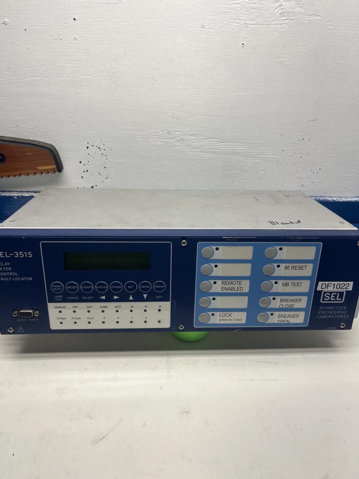 Schweitzer SEL-351S Relay Meter Control Fault Locator