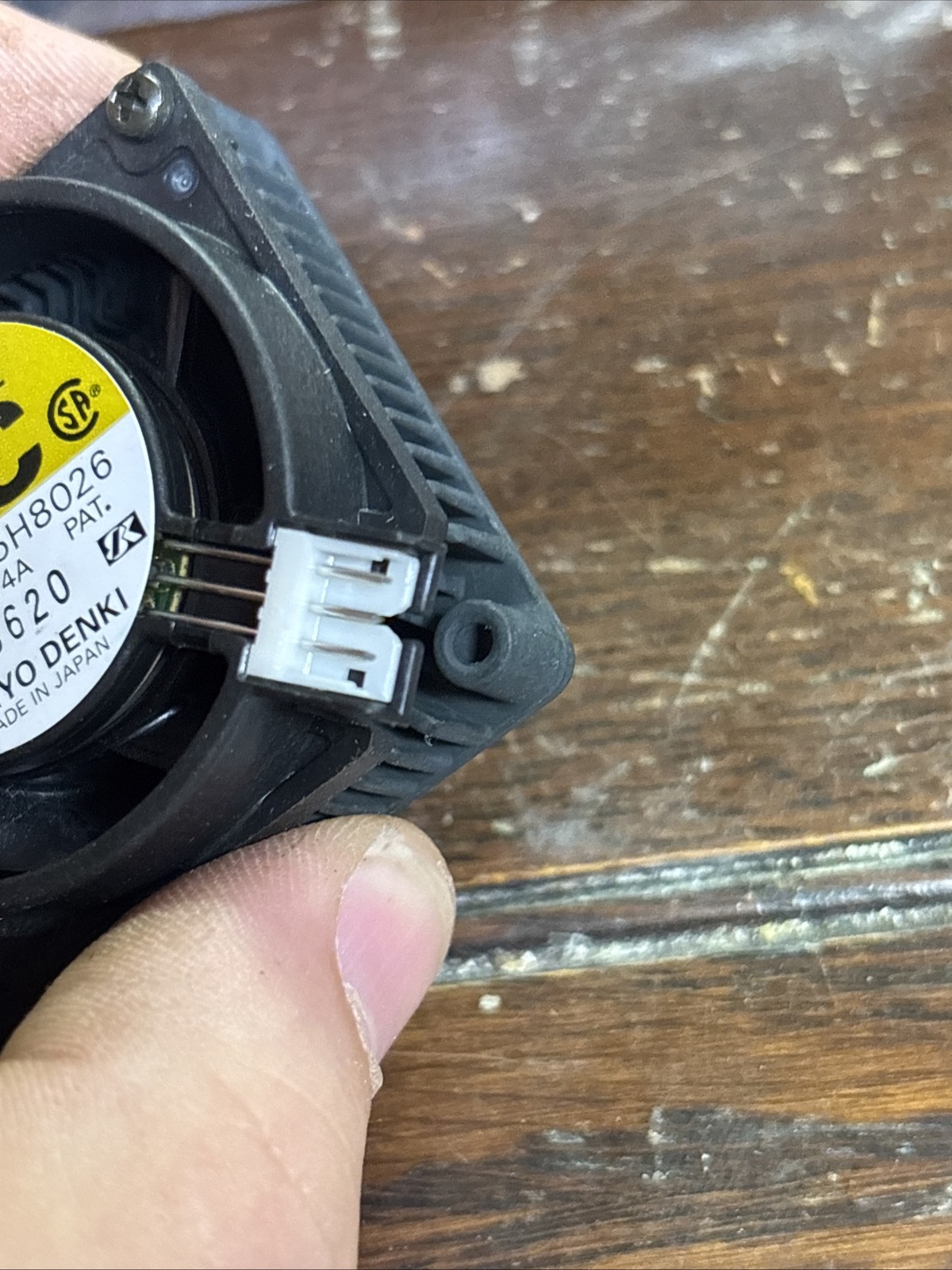 109P4405H8026, 08620 SANYO DENKI SAN ACE, MC, MPU COOLER FAN, DC 5V, 0.14A