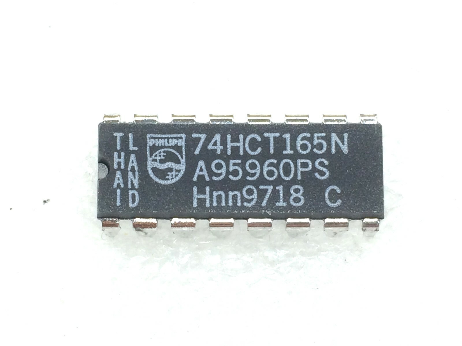 74HCT165N PHILIPS IC 74HCT165 8B PAR-SER REG PDIP PKG 12 PIECES