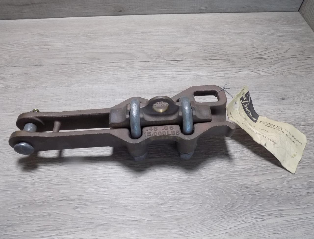 Barron Bethea SDF-20 Bronze In-Line Clamp