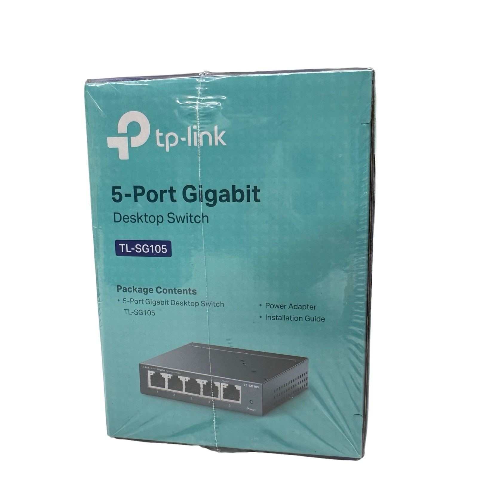 TP-Link TL-SG105 5-Port Gigabit Desktop Network Switch New Sealed