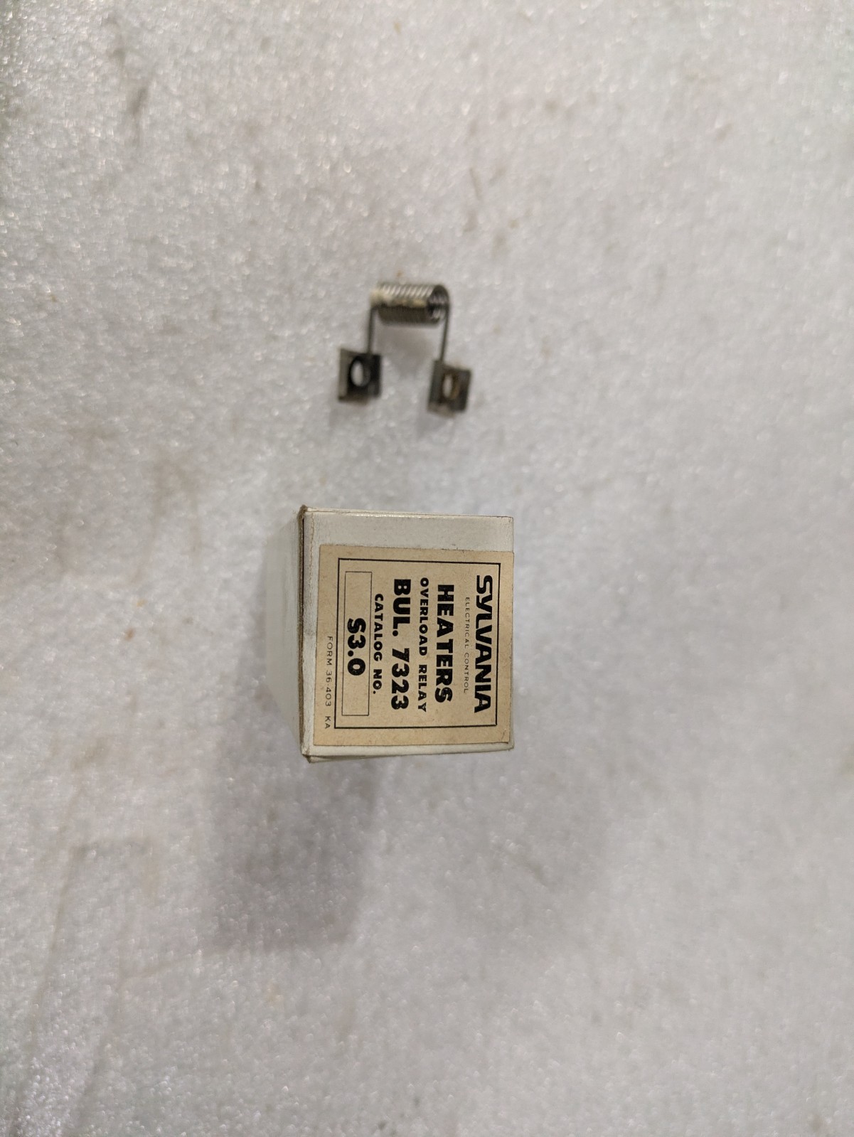Joslyn Clark Sylvania S3.0 Bulletin 7323 Overload Heater Element Motor Starter