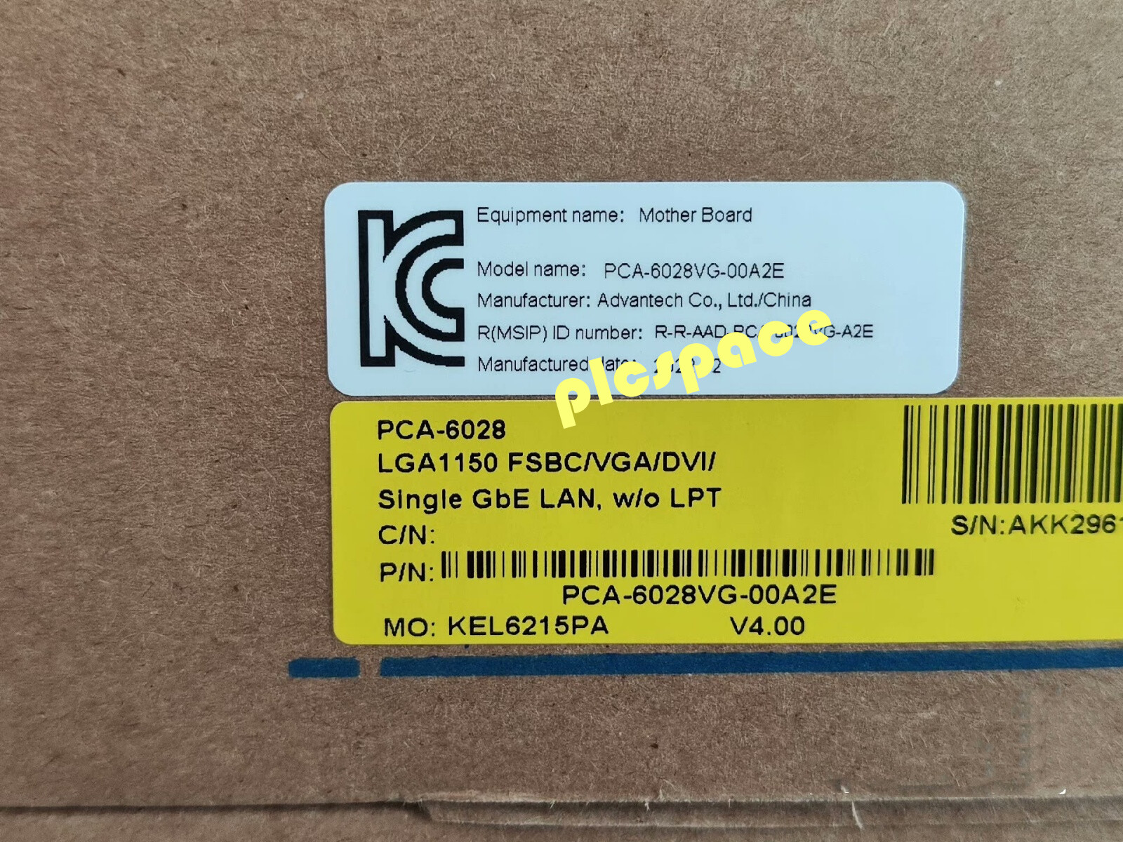 ADVANTECH PCA6028VG-00A2E Industrial motherboard brand new PCA6028VG-00A2E