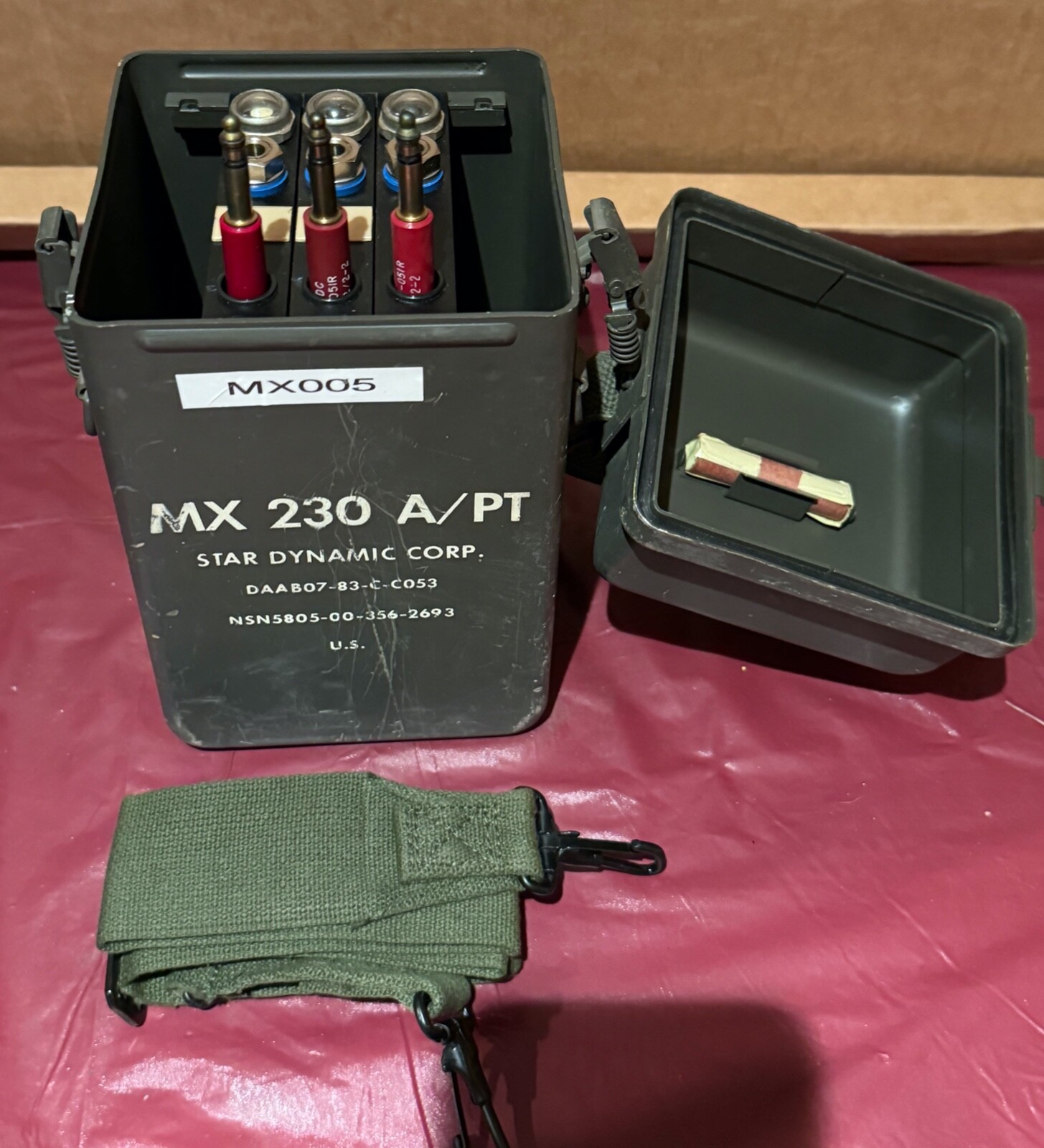 Star Dynamic Corp. MX230A/PT Field Telephone Switchboard Accessory Kit