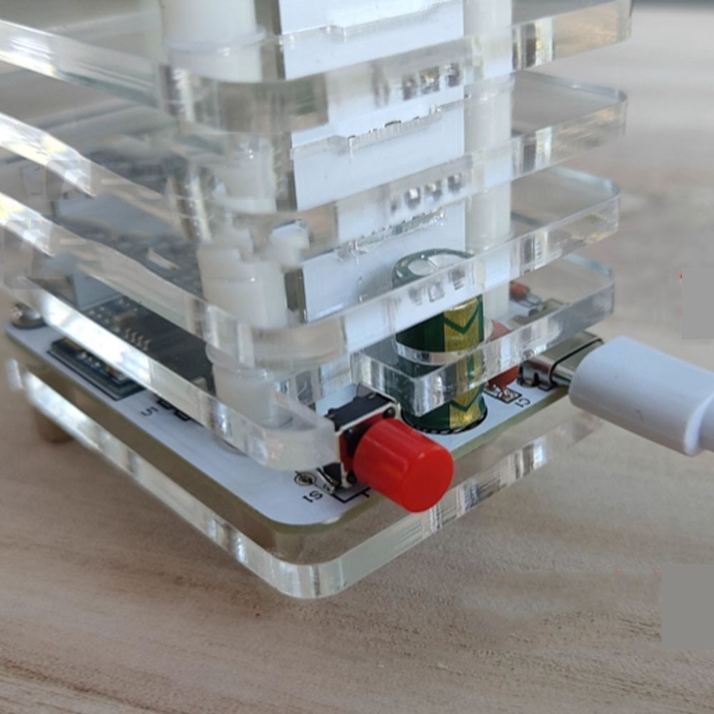 Soldering Electronics Practice Circuit Board Kit Voice Controlled Level Tower
