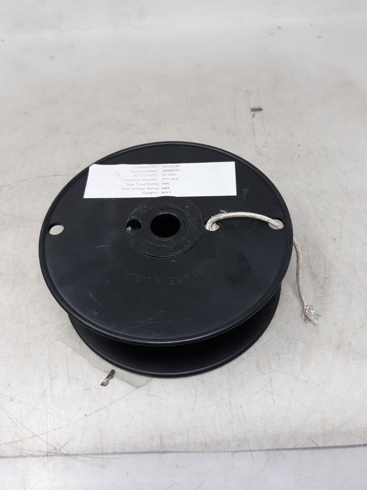 50′ PTFE Cable Wire 16 awg Flexible Tinned Copper Stranded