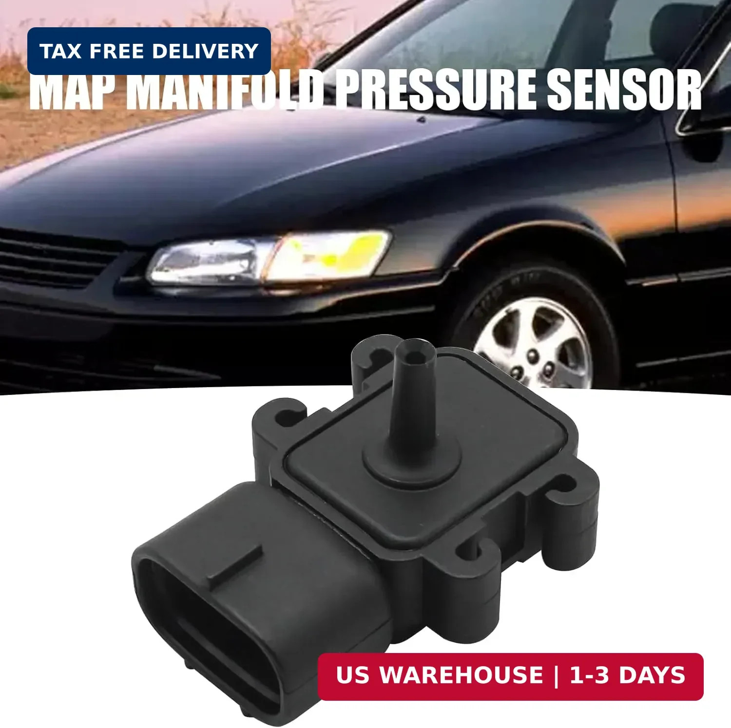 89420-06040 MAP Manifold Pressure Sensor, Replacement for Toyota Camry 1997-2001